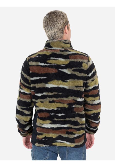 Poleron Ride Multicolor Hombre Volcom-1