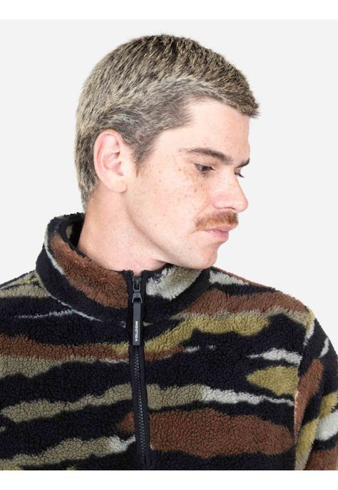 Poleron Ride Multicolor Hombre Volcom-2