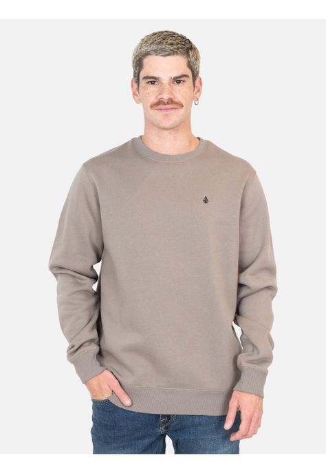 Poleron Glimmer Beige Hombre Volcom-0