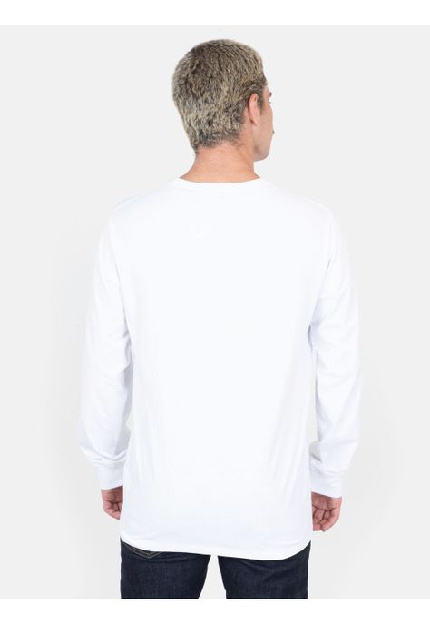 Polera ML Outstorm Blanco Hombre Volcom-1
