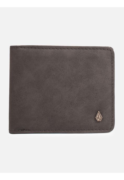 Billetera Slim Stone blk Negro Hombre Volcom-0