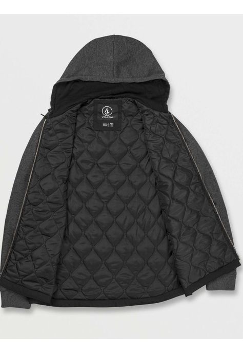 Chaqueta Volblaster Jacket Hombre Negro Volcom-1