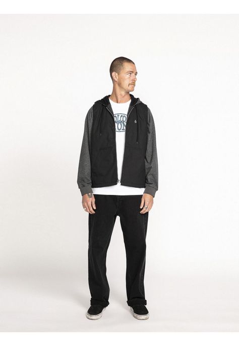 Chaqueta Volblaster Jacket Hombre Negro Volcom-4
