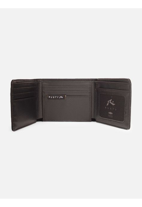 Billetera Our kind records Negro Hombre Rusty-2