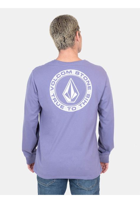 Polera ML Rotation Burdeo Hombre Volcom-1