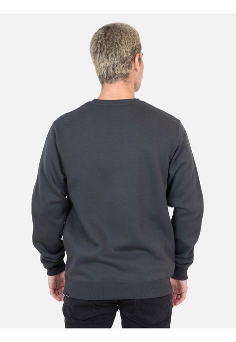 Poleron Blitz Gris Hombre Volcom-1