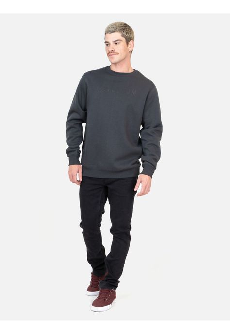 Poleron Blitz Gris Hombre Volcom-3