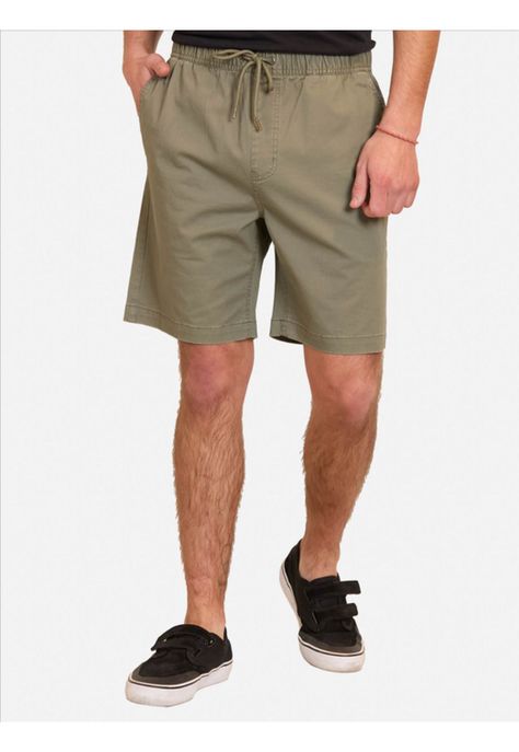 Bermuda Jogger Rusty Bermuda Jogger Verde Hombre Rusty-0