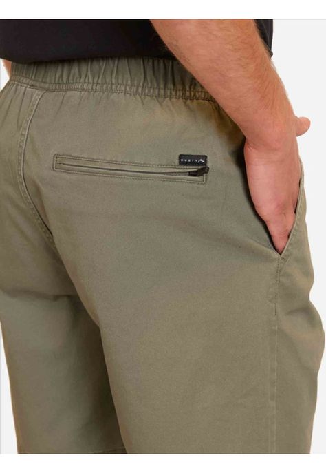 Bermuda Jogger Rusty Bermuda Jogger Verde Hombre Rusty-2