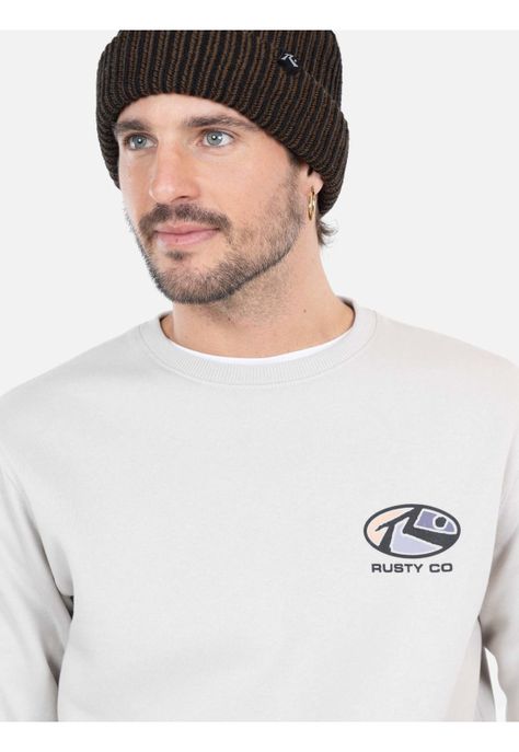 Poleron Rush Gris Hombre Rusty-2