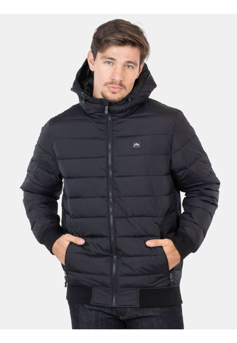 Parka Puffa Kekaha Negro Hombre Rusty-0