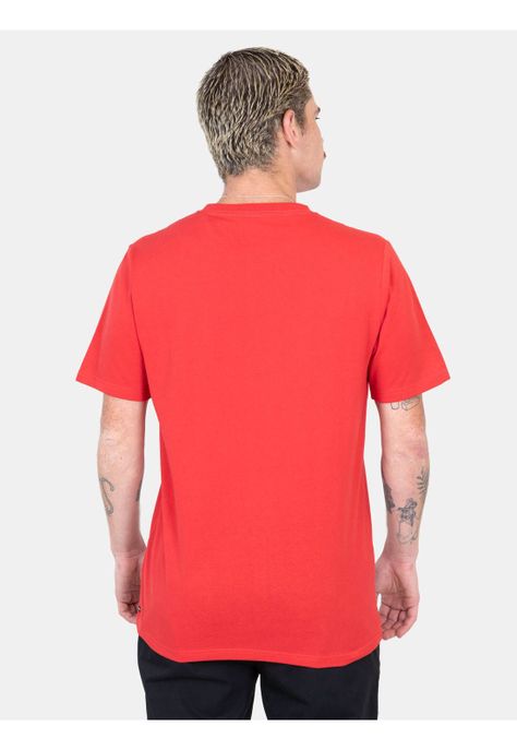 Polera MC Riskflow Rojo Hombre Volcom-1