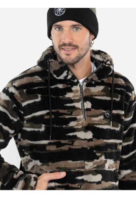 Chaqueta Urban Negro Hombre Rusty-2