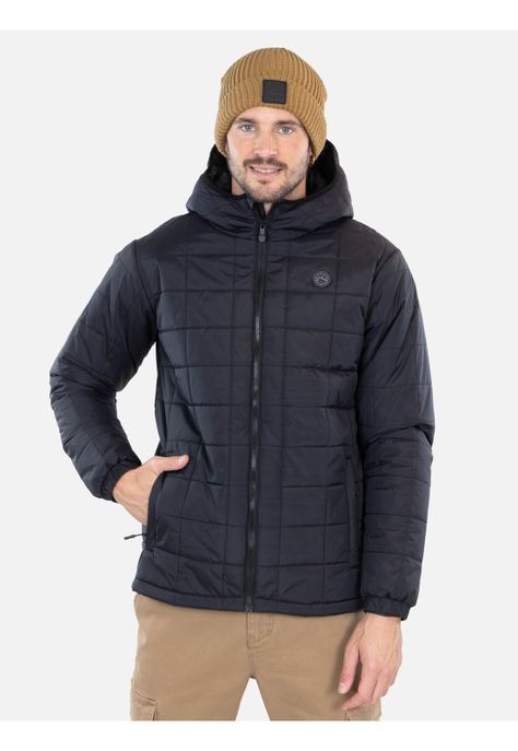 Parka Rush Negro Hombre Rusty-0