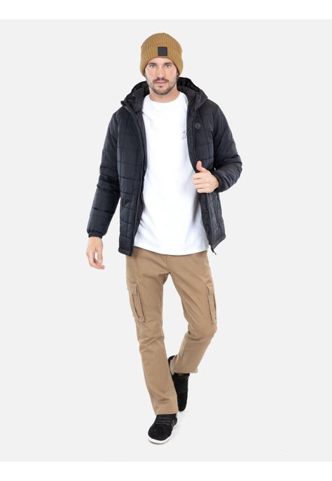 Parka Rush Negro Hombre Rusty-3