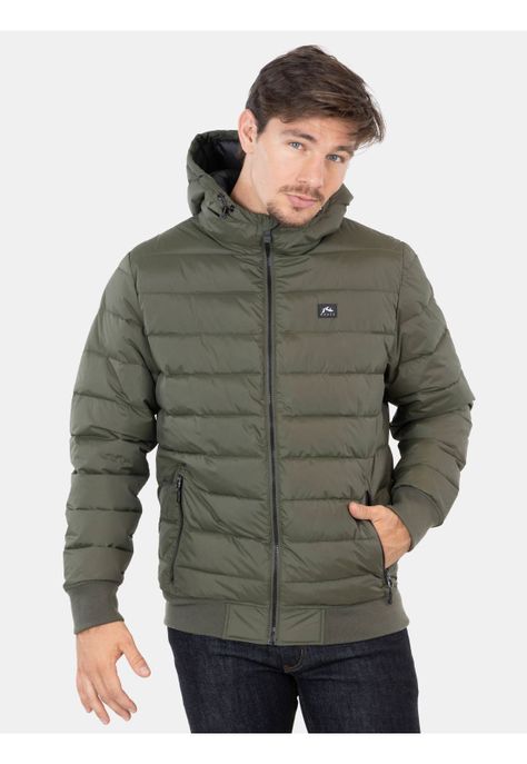 Parka Puffa Kekaha Verde Hombre Rusty-0
