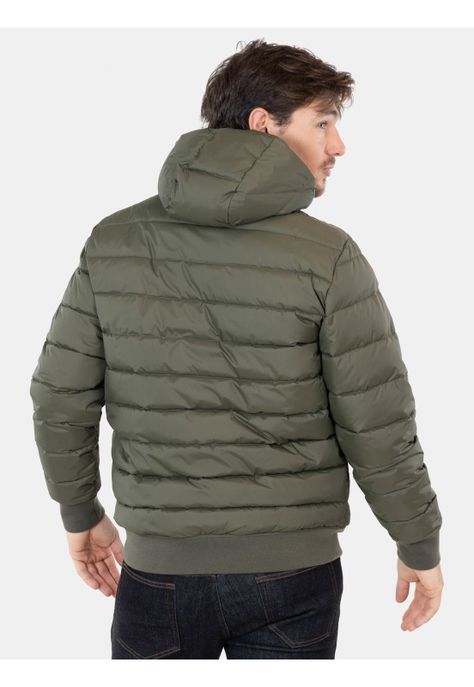 Parka Puffa Kekaha Verde Hombre Rusty-1