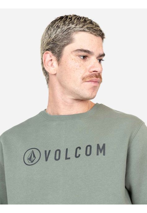 Poleron Rapture Verde Hombre Volcom-2