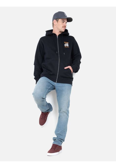 Poleron Wander Negro Hombre Volcom-3