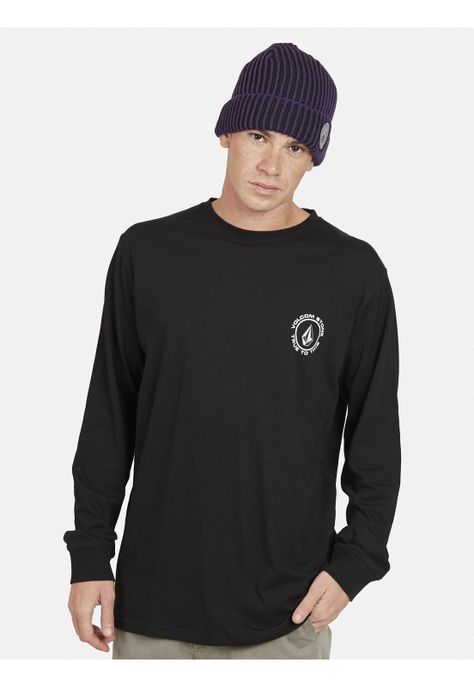 Polera VOLCOM STONE Hombre Negro Volcom-0
