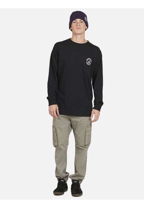 Polera VOLCOM STONE Hombre Negro Volcom-4