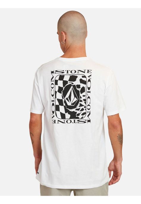 Polera M/C Black Friday Blanco Hombre Volcom-1