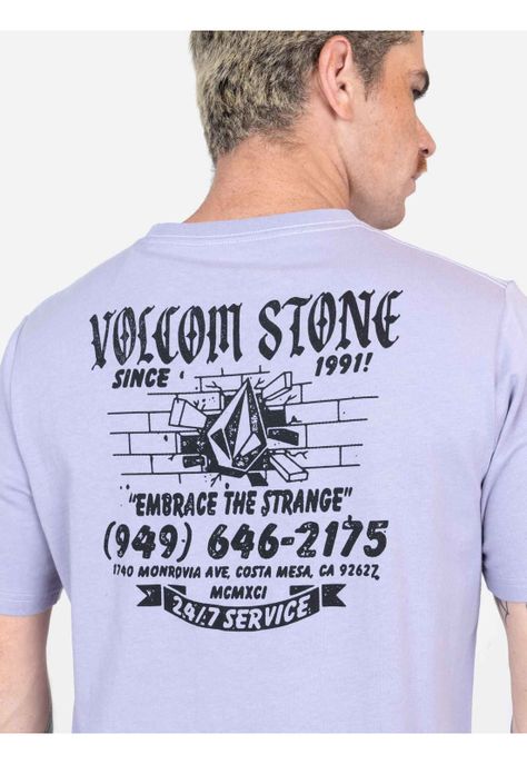 Polera MC Adrenarush Morado Hombre Volcom-2