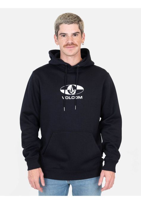 Poleron Racer Negro Hombre Volcom-0