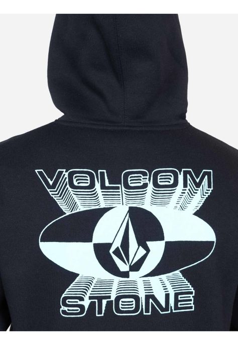 Poleron Racer Negro Hombre Volcom-2
