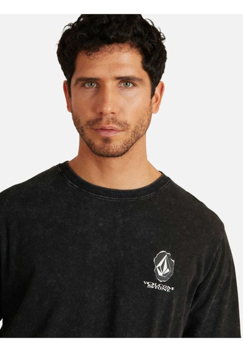 Polera Black Friday Acid Sst Negro Hombre Rusty-3