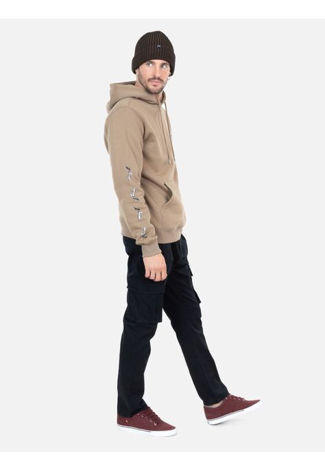 Poleron Ignite Khaki Hombre Rusty-3