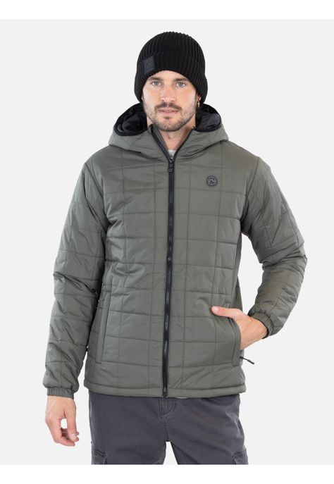 Parka Rush Verde Hombre Rusty-0