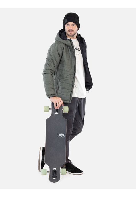 Parka Rush Verde Hombre Rusty-3
