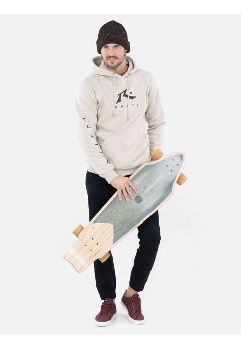 Poleron Riot Beige Hombre Rusty-3