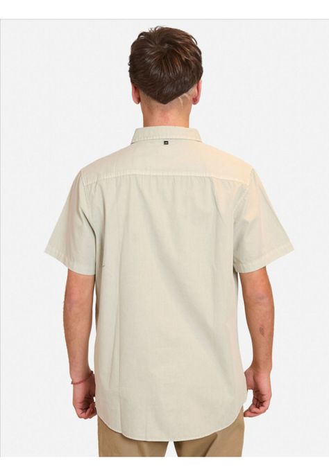 Camisa M/C R Die Ss Verde Hombre Rusty-1