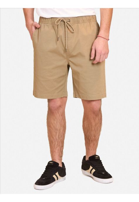 Bermuda Jogger Rusty Bermuda Jogger Khaki Hombre Rusty-0