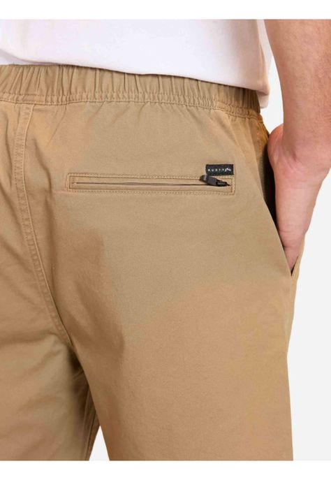 Bermuda Jogger Rusty Bermuda Jogger Khaki Hombre Rusty-2