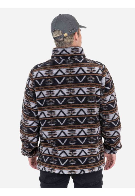 Poleron Flow Multicolor Hombre Volcom-1