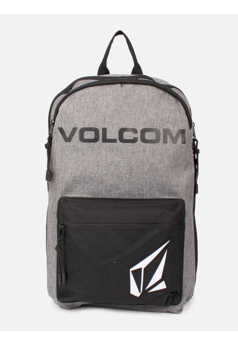 Mochila Academy School Gris Hombre Volcom-0