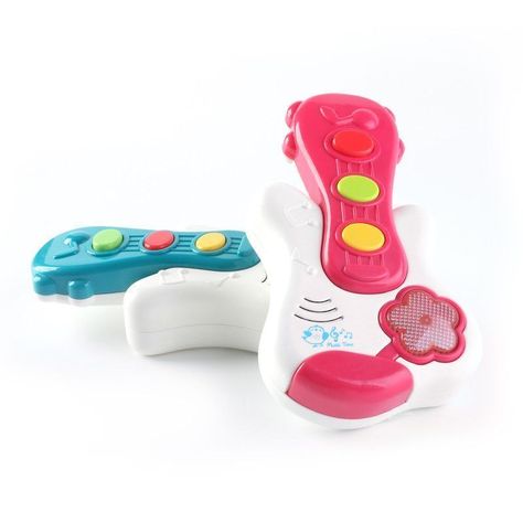 GUITARA INFANTIL CON LUZ Y SONIDO-0