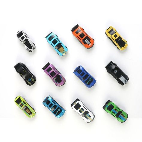 SET DE 12 AUTOS CON DISENO Y COLORES-0