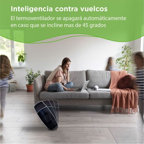 Termoventilador Digital Wi-Fi BLPTC1500W 15 m²-1