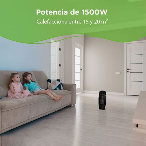 Termoventilador Digital Wi-Fi BLPTC1500W 15 m²-3