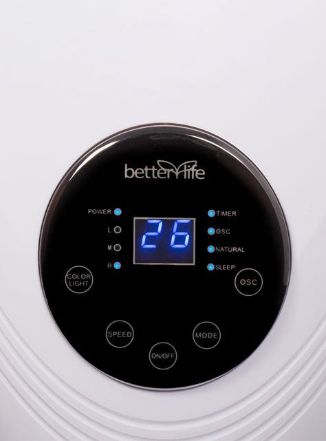 Ventilador sin Aspas con Luz LED BLBL48L-4