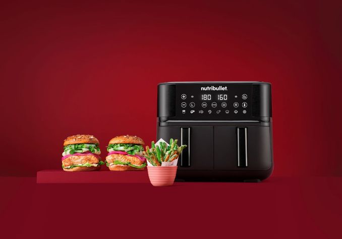 Freidora de aire Nutribullet Twin Drawer-4