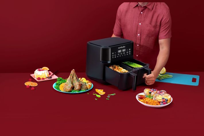 Freidora de aire Nutribullet Twin Drawer-5