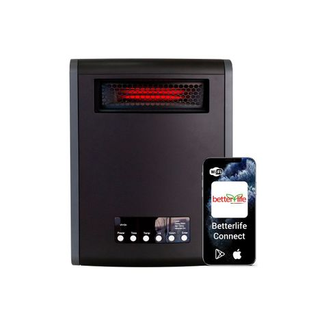 Estufa Eléctrica Infrarroja UV 100 m2 WiFi-0