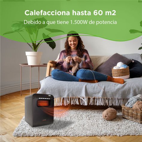 Estufa Eléctrica Infrarroja 60 m2 WiFi-1