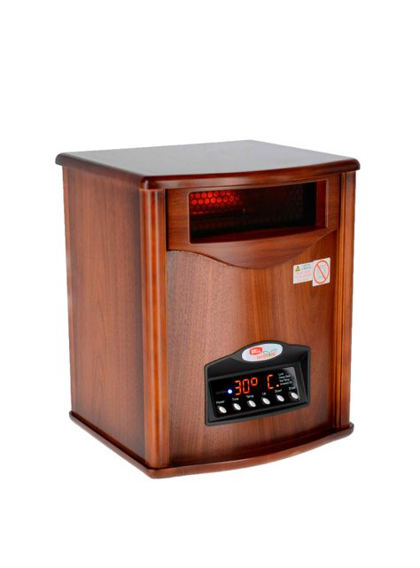Estufa Eléctrica Infrarroja Madera UV 70 m2 WiFi-3