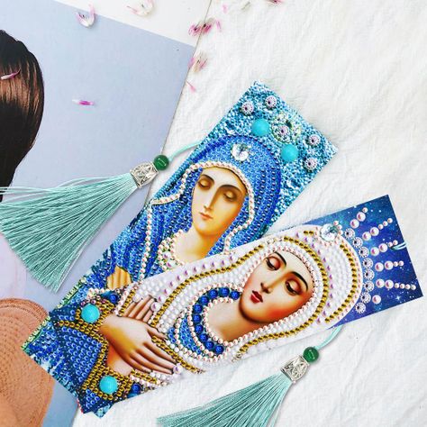 Kit Pintura o Bordado por Diamante 2 Marcadores Libro virgen-1